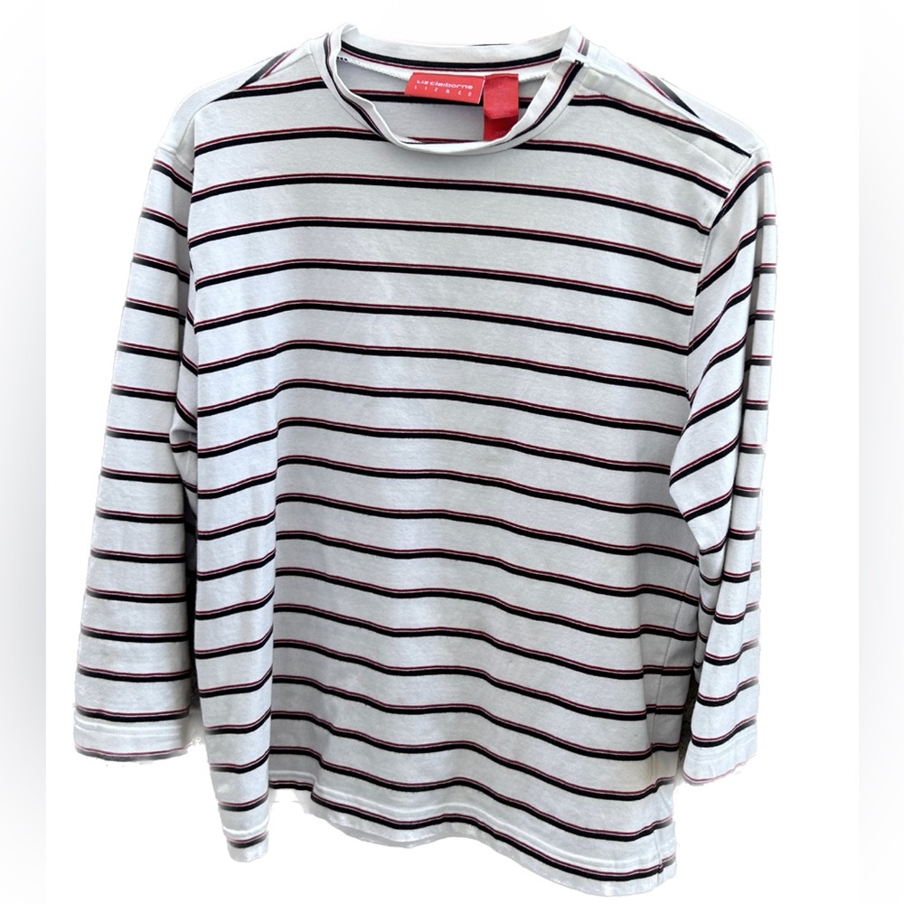 90s Liz Claiborne Striped top